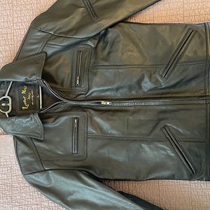 Leather Next brand, Vintage-style Leather Jacket